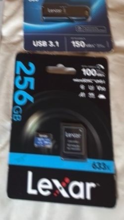Lexar Professional 256GB MicroSD Card