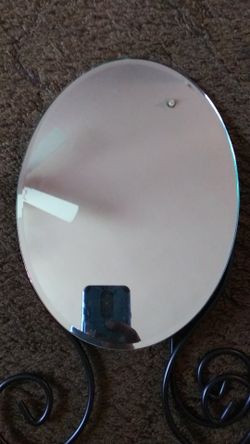 Vintage Oval SALON Mirror