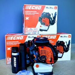 Brand new Echo 220 MPH 1110 CFM 79.9 cc Gas 2-Stroke X Series Backpack Blower with Tube-Mounted Throttle