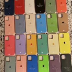 Apple Iphone case for Iphone 11 / 12 / 13 / Pro / Max (Silicone cases)