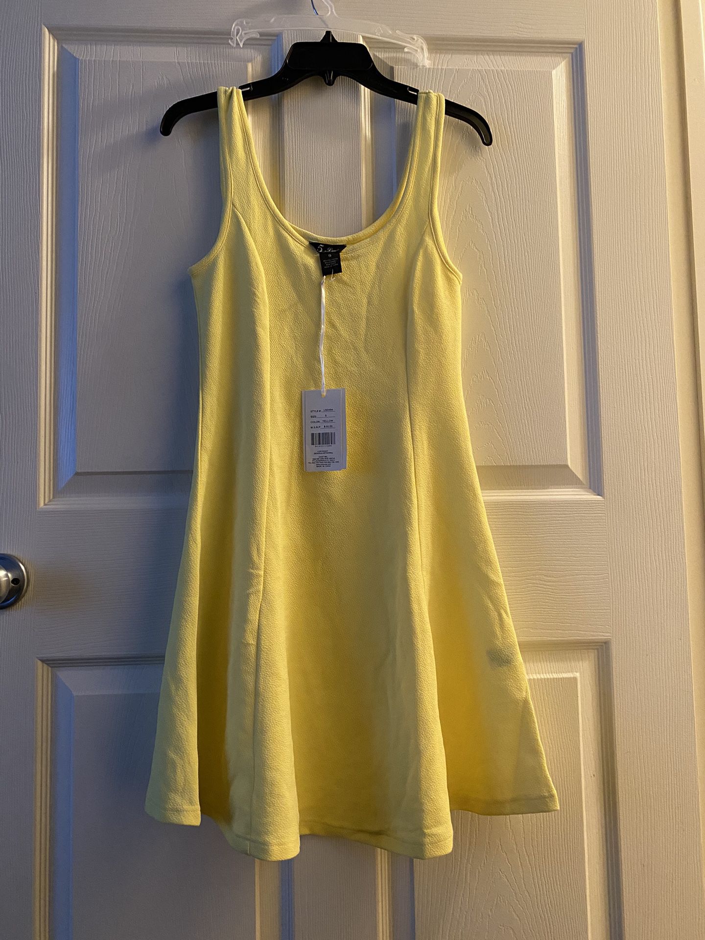 New Women’s Yellow Dress