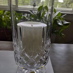 Waterford Crystal Lismore Simplicity Hurricane Candle Holder