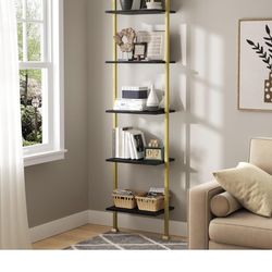 5-Tier Ladder Bookcase