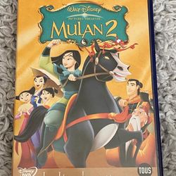 Mulan II DVD In French And Dutch 