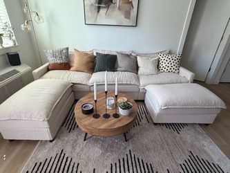 Modular Sectional Sofa - Beige