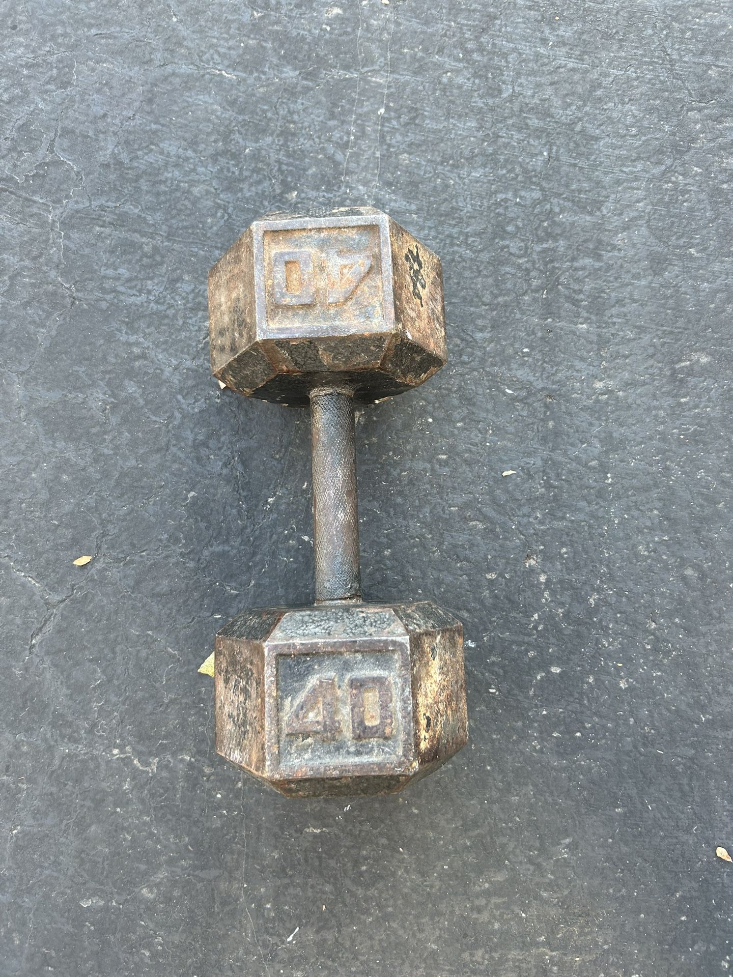 40 Pound Dumbbell