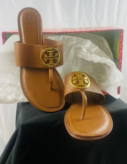 Benton Band Flat Sandal by Tory Burch