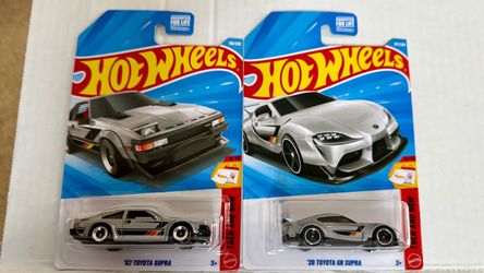 Hot Wheels Toyota Supra Then and Now 2-Pack