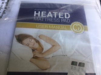 Premium Diamond Quilted Heated Mattress Pad, Dual Controllers, QUEEN 60 x  80. NEW. SOUTH GATE pick up for Sale in South Gate, CA - OfferUp