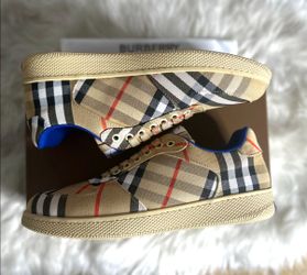 Burberry Check Terrace Low Top Sneakers