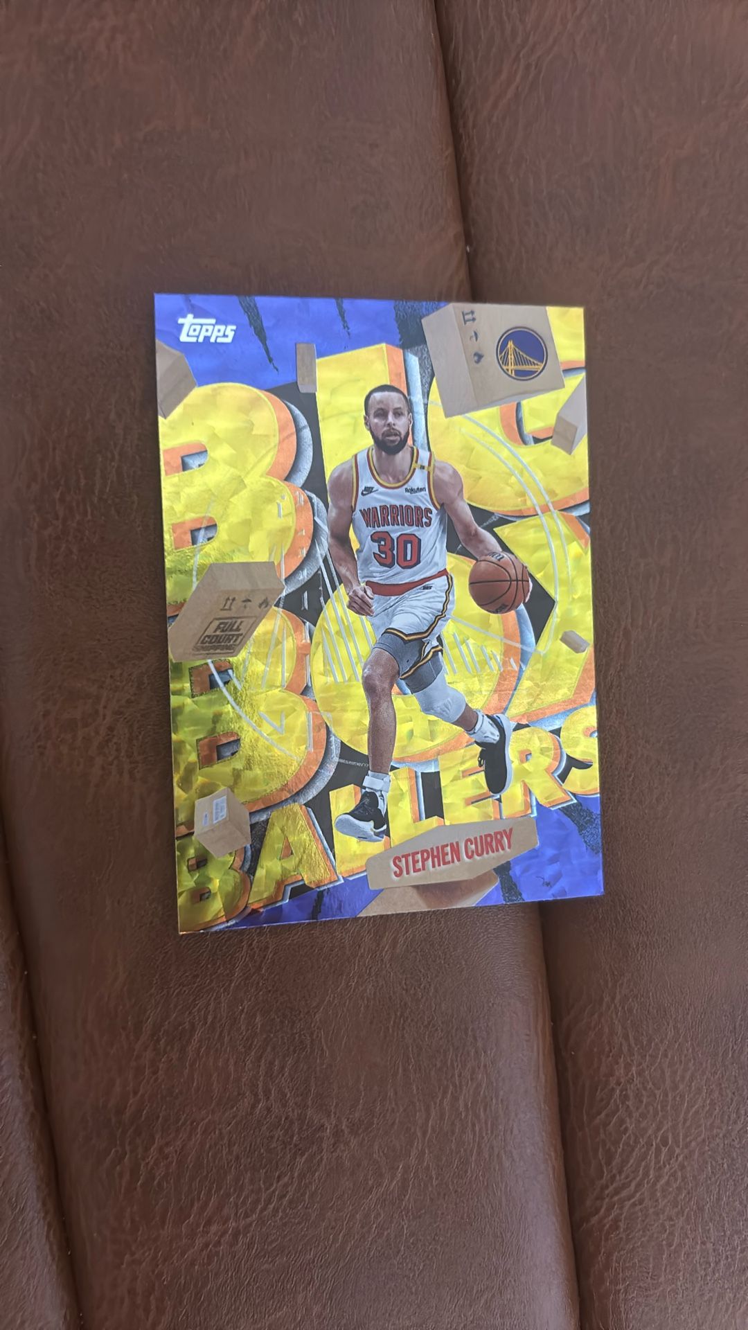 Steph Curry Card Big Box Ballers