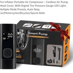 Tire Inflator Portable Air Compressor 