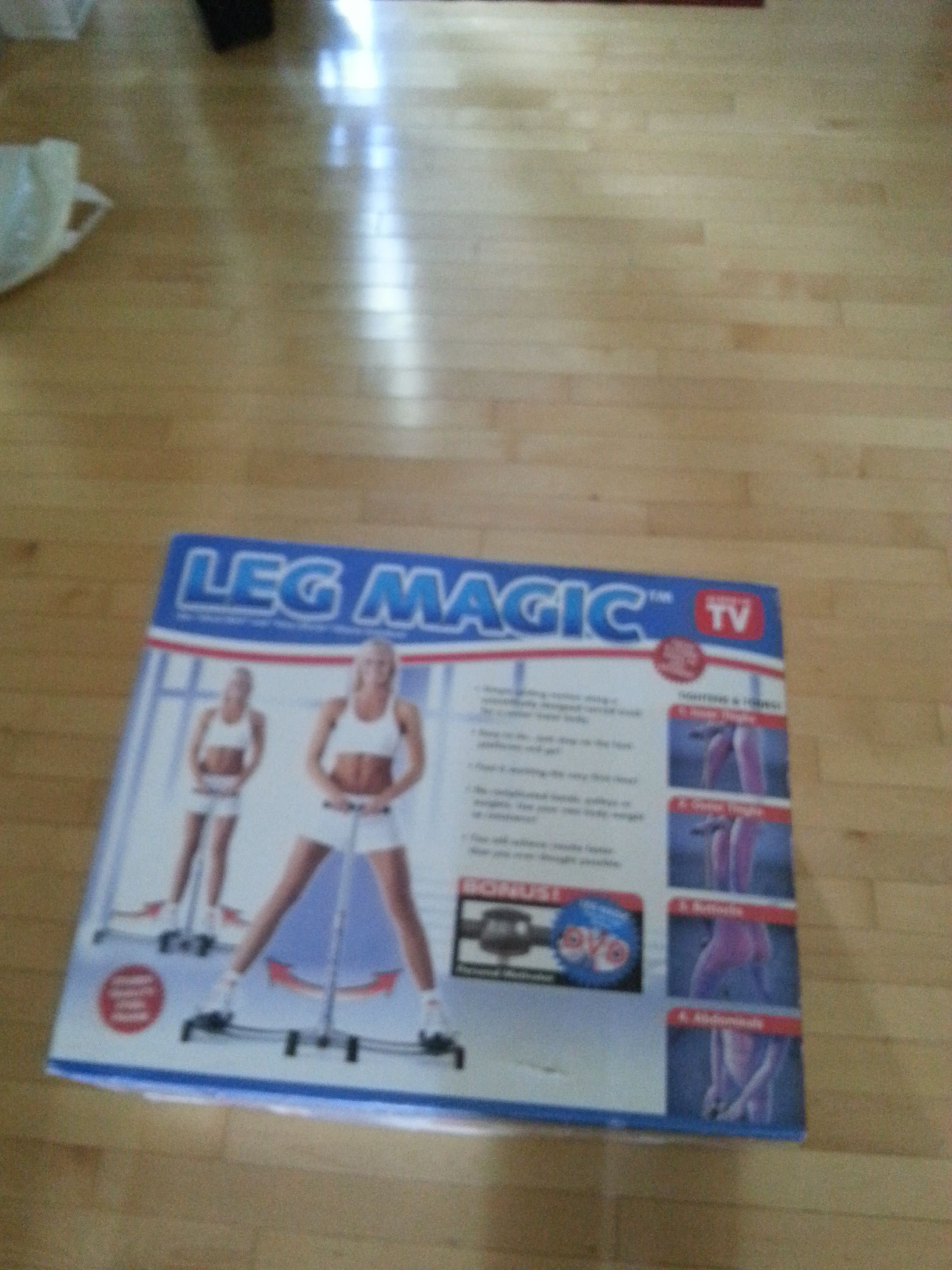 LEG MAGIC Ⅹ Leg Magic X Lower Body Exercise System with Removable Glider