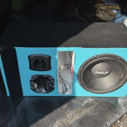 Car Speaker E Crx5 & Stetsom hl 2000.4 amp Included 