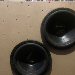 12” massive subs