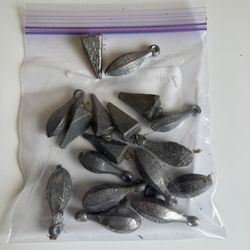 Assortments of Fishing Weights 