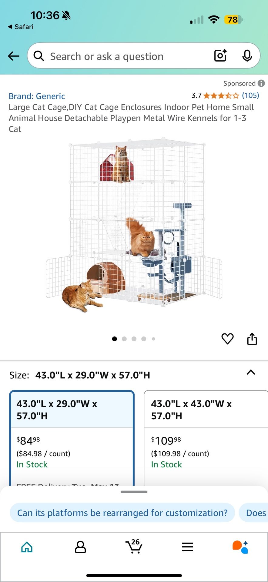 small animal enclosure