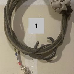 Cowboy and farmhouse rope wreath decor (several)