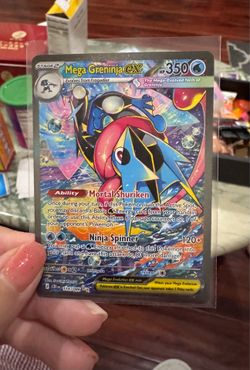 Mega Greninja ex SIR 116/086 Chaos Rising Pokemon TCG