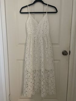 ASTR the Label White Lace Dress 