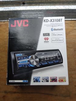 JVC KD-X310BT car stereo  N.I.B.