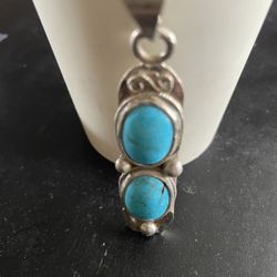 turquoise Pendant$30. Handmade Very Special For Yourself. Or Anyone One On Your List