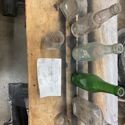 Vintage Glass Bottles BarnFind 