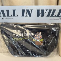 Fall In Wild Denim Messenger Bag