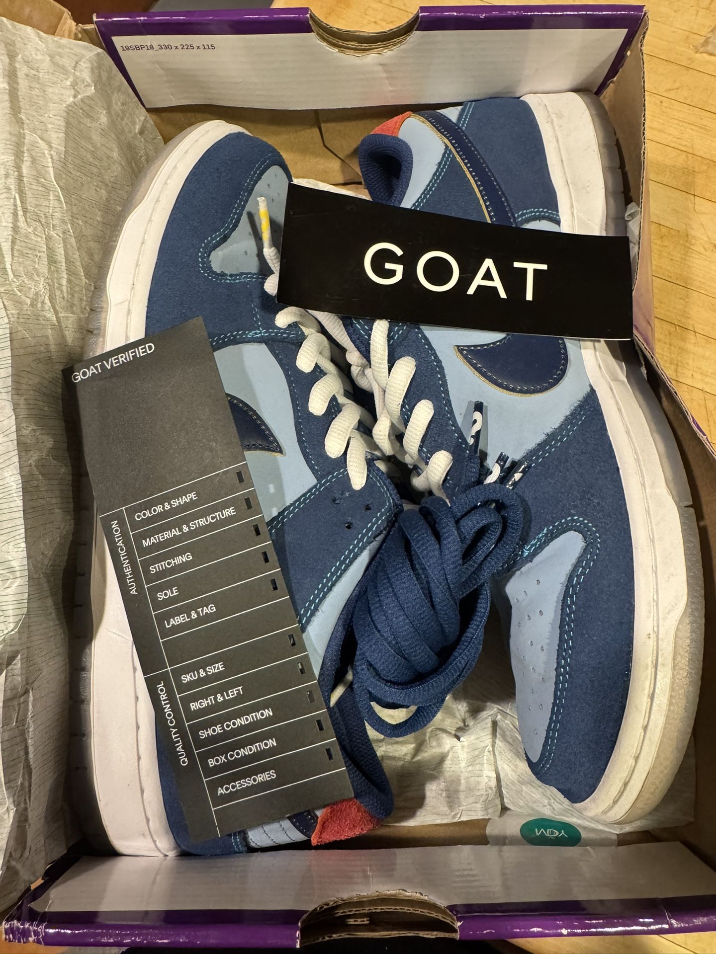 NIKE SB LOW DUNK WHY SO SAD SIZE 12