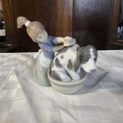 Lladro Bashful Bather