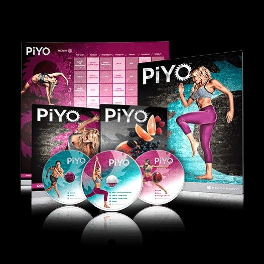 PiYo Base Kit 5 DVDs Workout w/ Guide