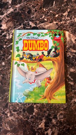 Walt Disney's Dumbo Hardcover Book