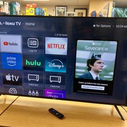 Onn. 50" Class 4K UHD (2160P) LED Roku Smart Television HDR
