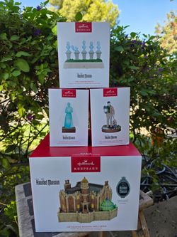 Hallmark Keepsake Disney Haunted Mansion Collection Set