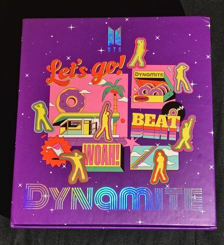 BTS Dynamite Multi OS CD/DVD Player-Hitachi LG GPM2MV10 (Purple 💜)