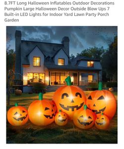 Inflatable Pumpkins 🎃