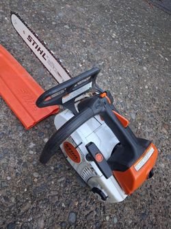 STIHL MS201tc 14in Top Handle Chainsaw Vgood Condition. Pick up fremont sea. No lowball offers please. No trades.