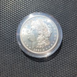 Morgan Dollar 1921 D PROOF LIKE 