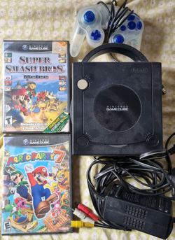 Gamecube with 2 games