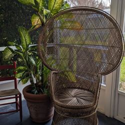 Rattan Peacock Chair