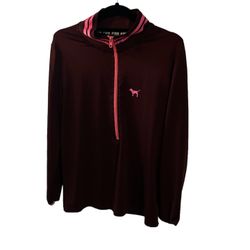 Pink Zip Pullover