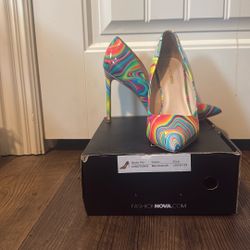 Multi Colored Heels 