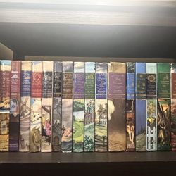 Vintage Classic Literature Book Collection