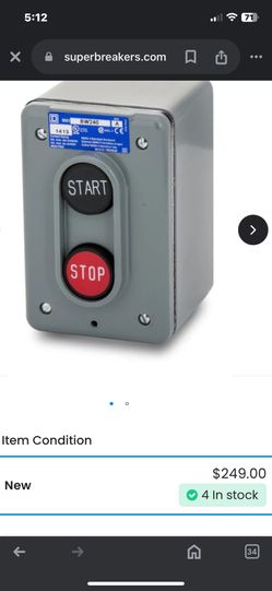 Stop An Go Box’s With Buttons I Have Four