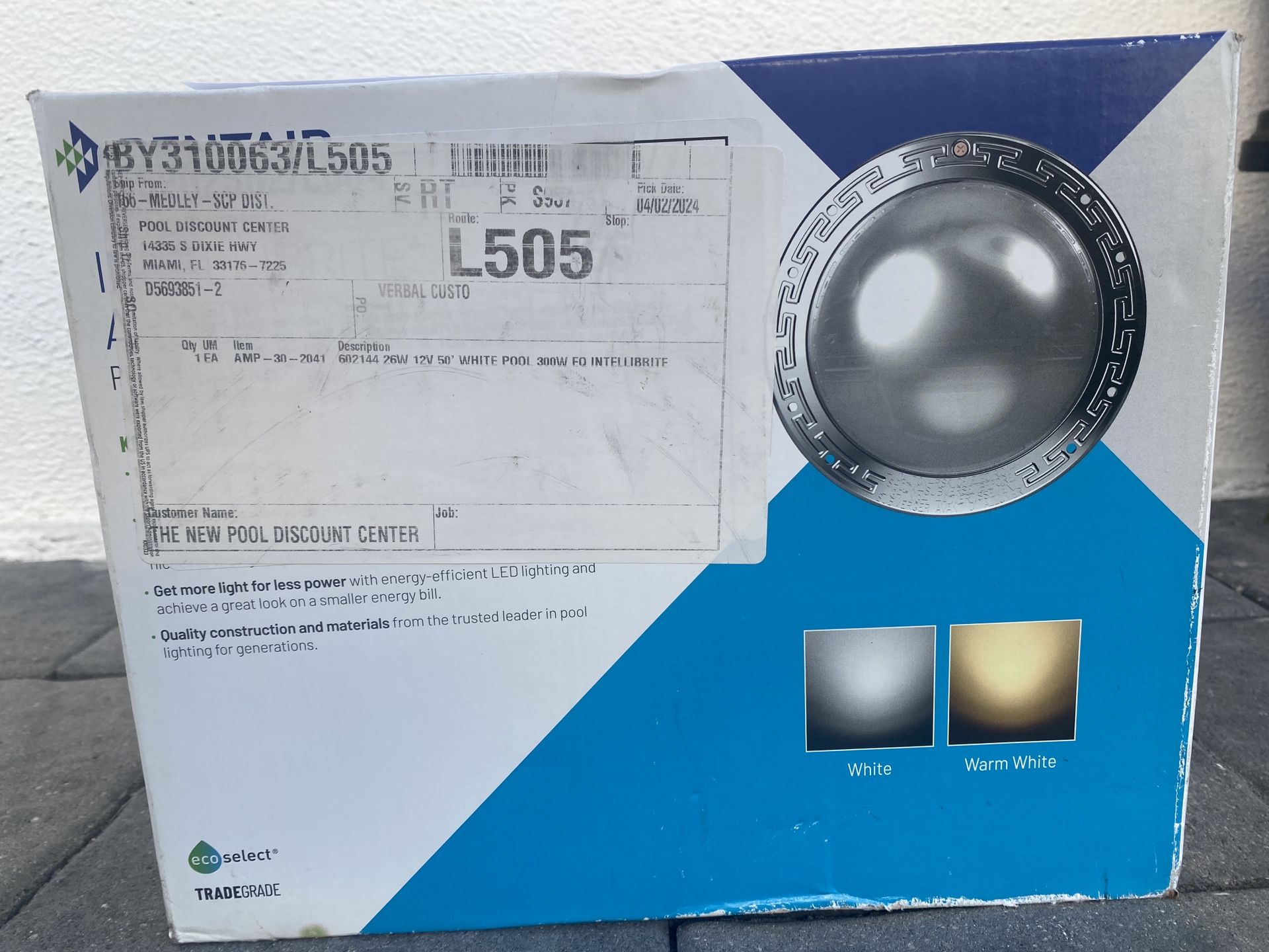 Pool Light - Brand New, Never Been Opened