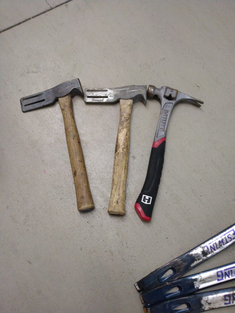 (1) Hart Hammer + (2) A J C Roofing Hammers