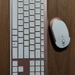 Rose Keyboard W/ Mouse Wireless