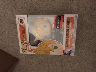 Funko pop dragon ball z super saiyan vegito brand new