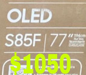 Samsung 77” OLED Smart TV QN77S85F – NEW OPEN BOX – $1,050 🔥