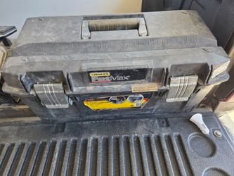 Stanley tools box with tools